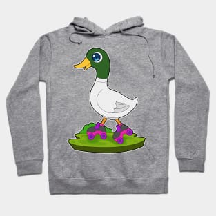 Duck Inline skating Roller skates Hoodie